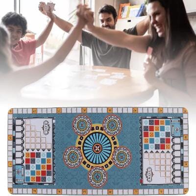 Jeu de Plateau - AzulPartyGame™- Tapis pliable