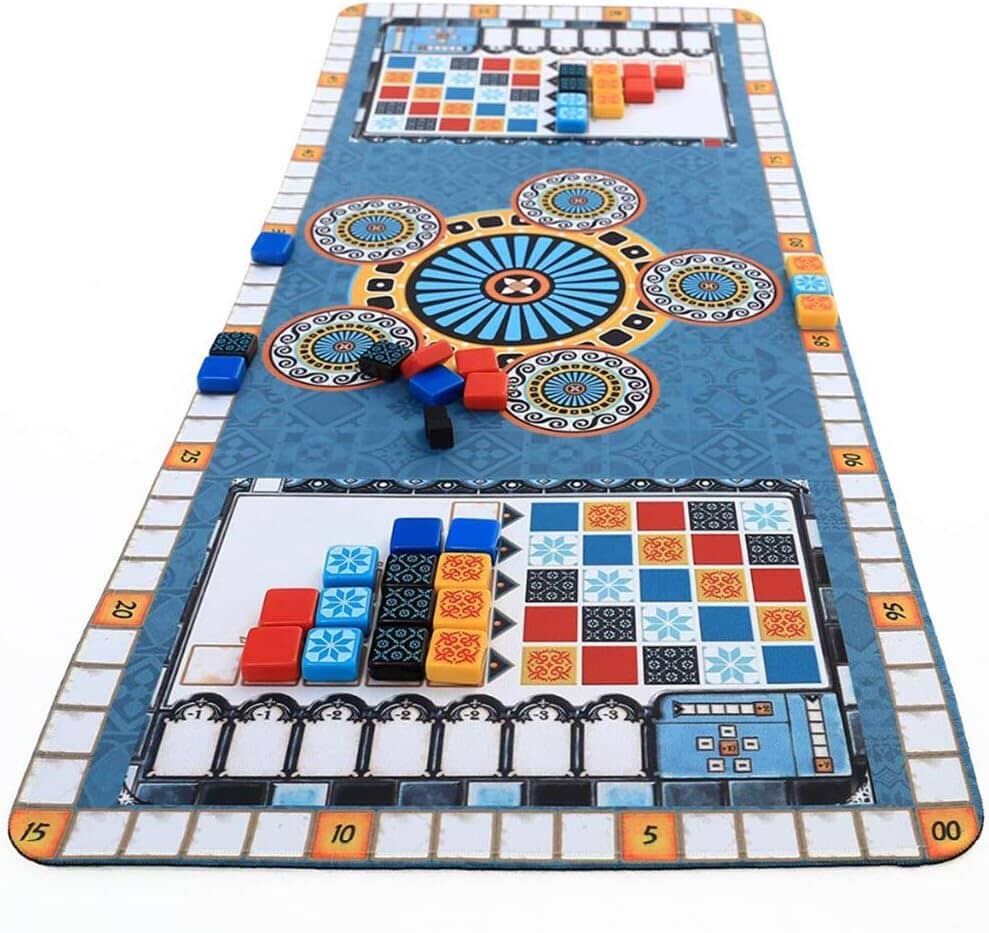 Jeu de Plateau - AzulPartyGame™- Tapis pliable
