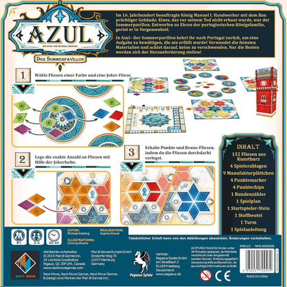 Jeu de Plateau - AzulPartyGame™ - Hexagrammes
