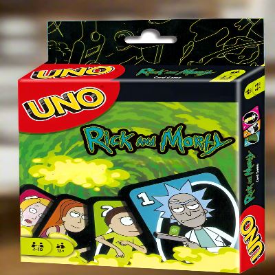 Jeu de Société - UNOGames™ - Rick And Morty