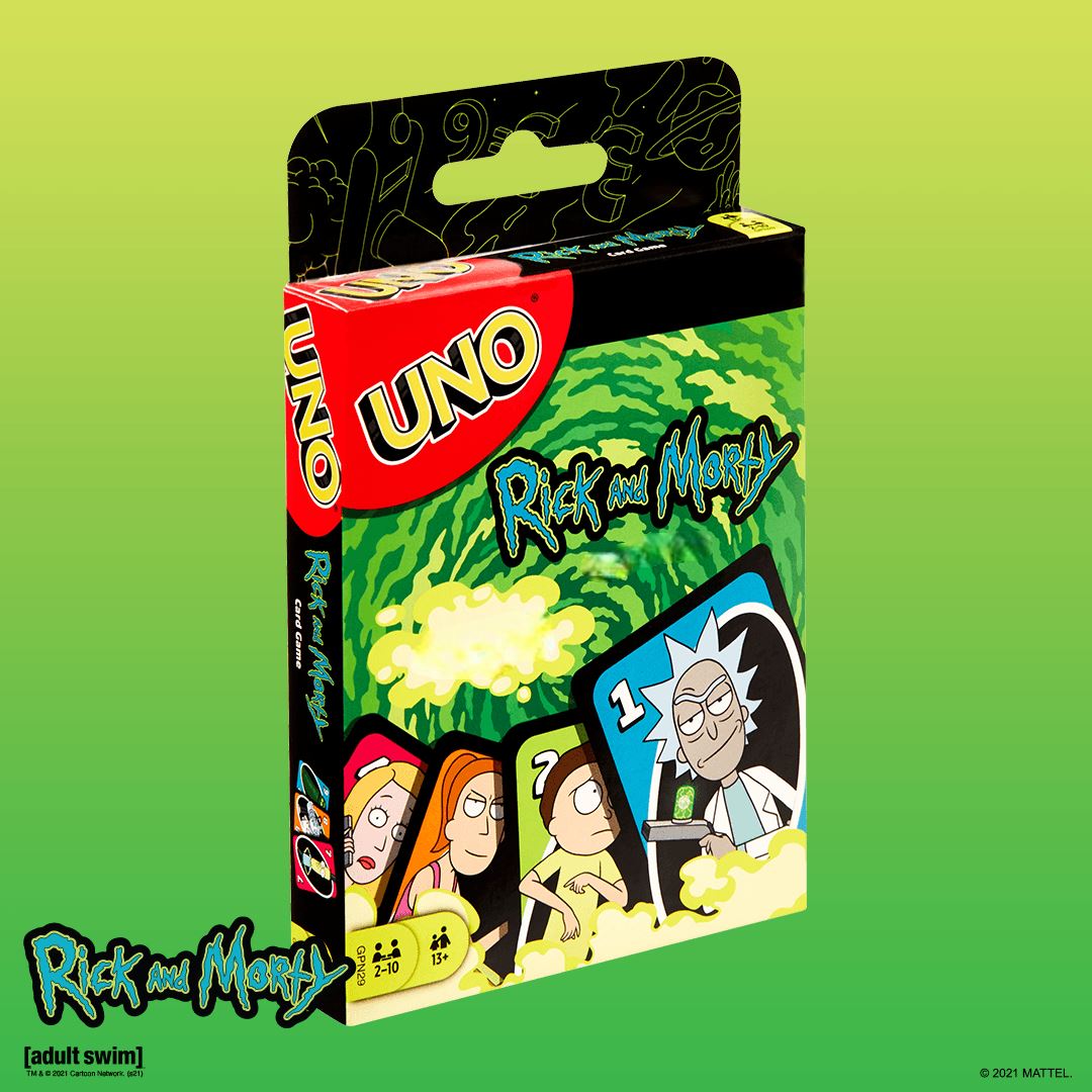Jeu de Société - UNOGames™ - Rick And Morty