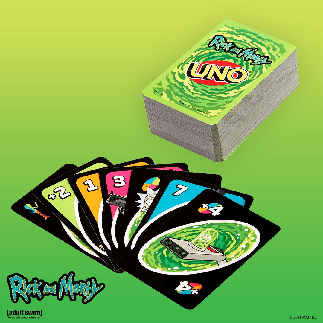 Jeu de Société - UNOGames™ - Rick And Morty